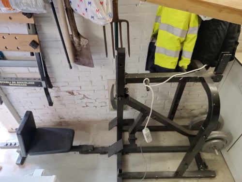 Legpress machine fitness