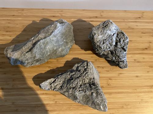 3 stuks seiryu stenen voor aquarium