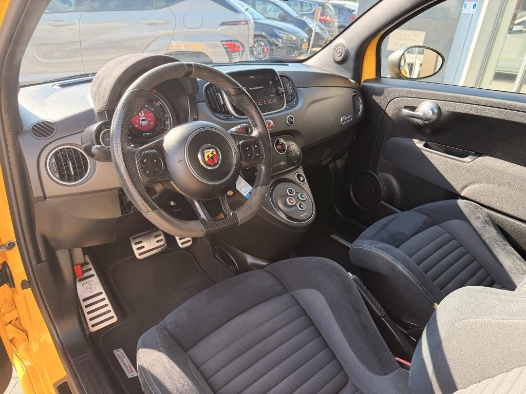 Fiat 500 1.4 t-jet abarth competizione | sabelt kuipstoelen | navigatie | b
