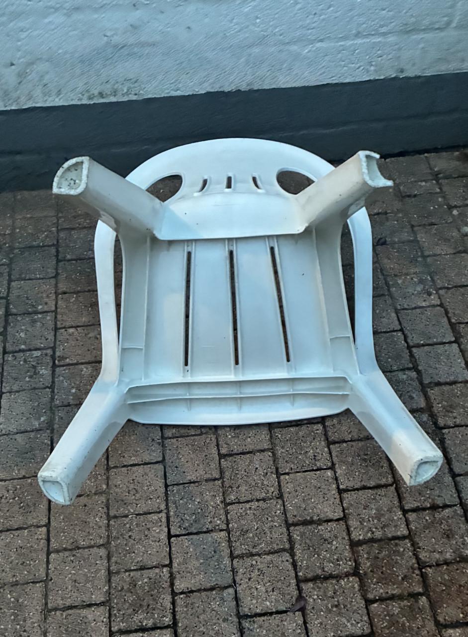 Stapelbare kuip tuinstoelen 4 stuks