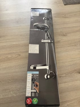 MIOMARE® Roestvrijstalen Doucheset