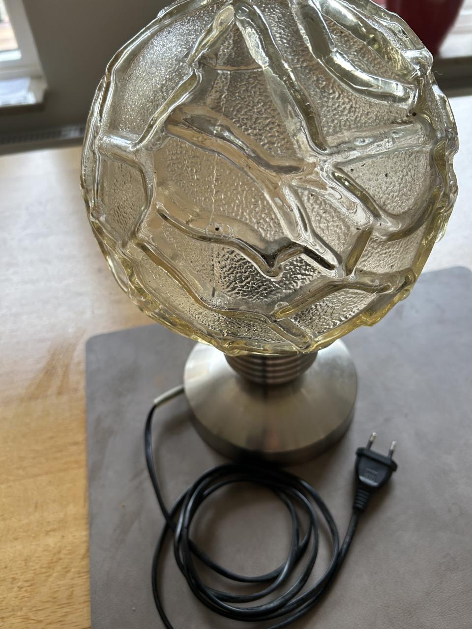 Vintage schemerlamp jaren 60