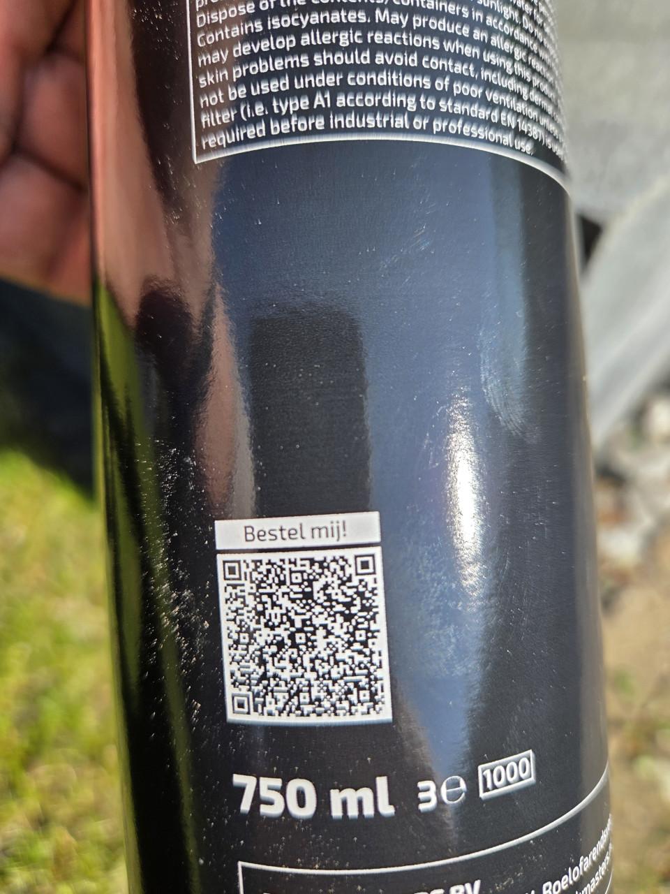 5 flessen Tackmaster steen/blokkenlijm