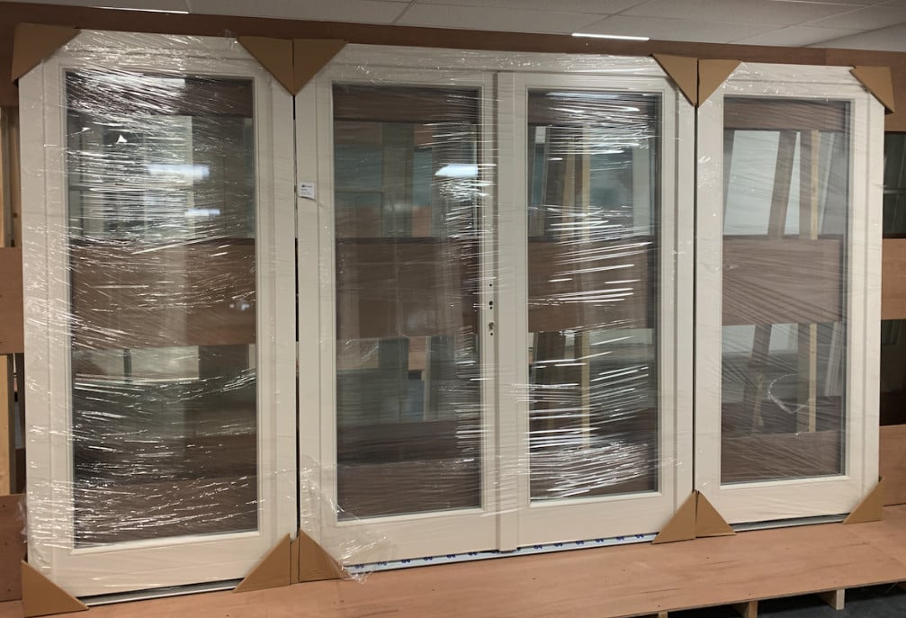 Outlet ACTIE! Luxe hardhouten tuindeuren – direct leverbaar