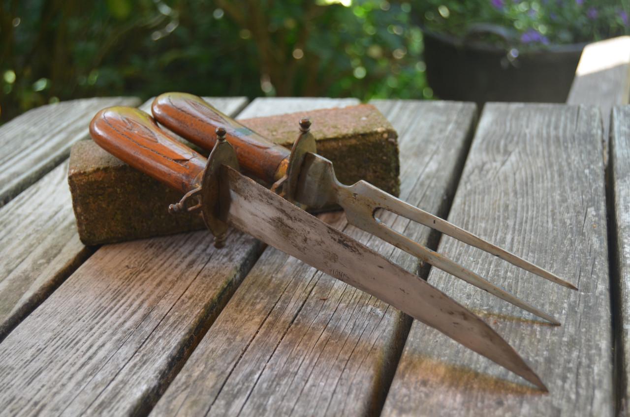 Indiase trancheerset mooi!