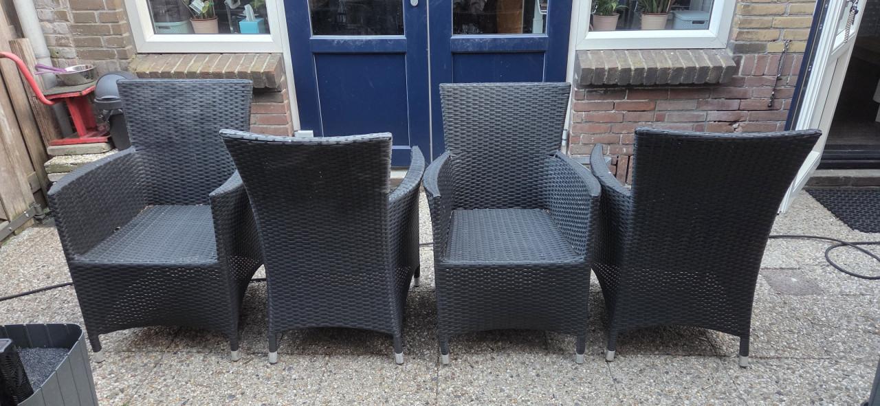Tuinstoelen wicker