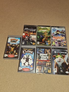 Diverse PSP-spellen