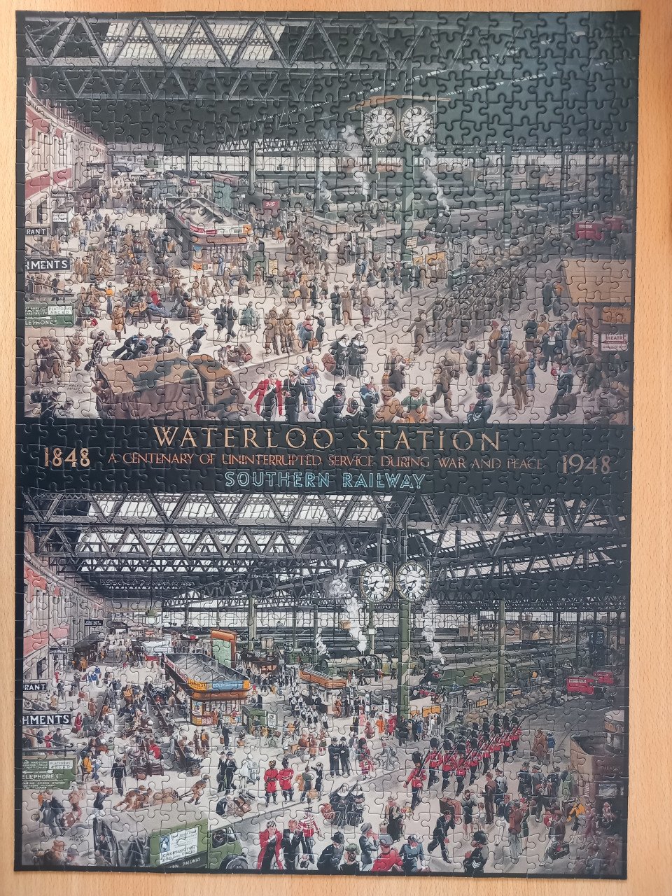 Puzzel Waterloo Station