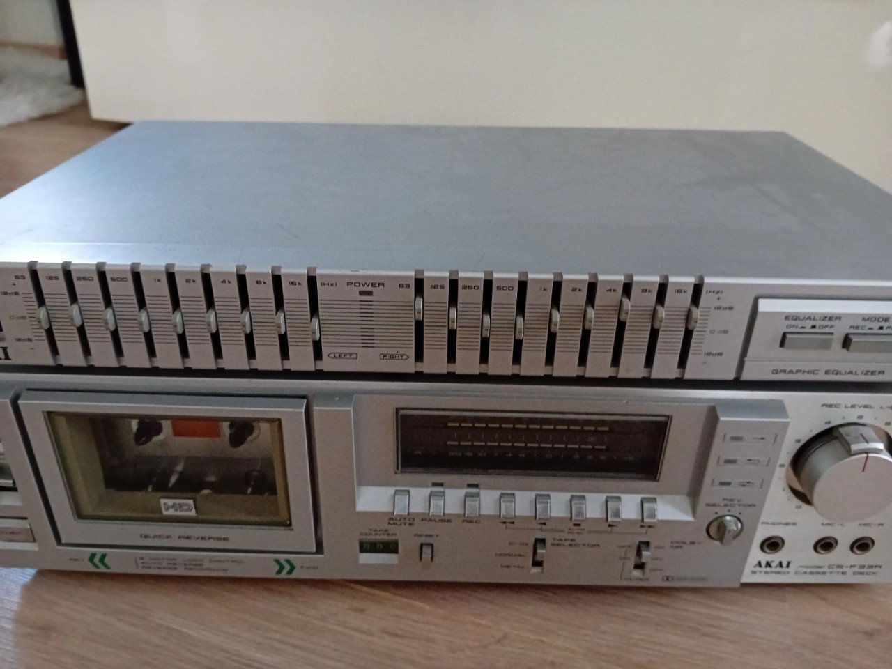 Vintage akai CS-F33R cassettedeck.