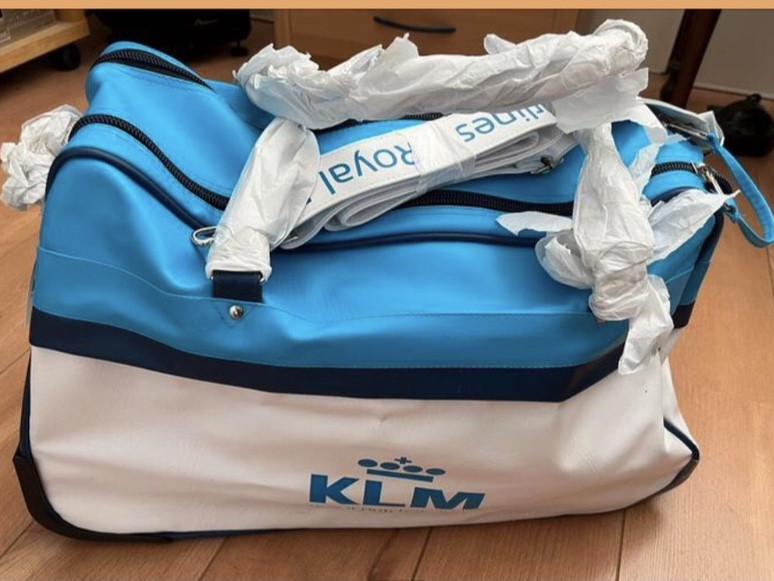 KLM retro weekendtas