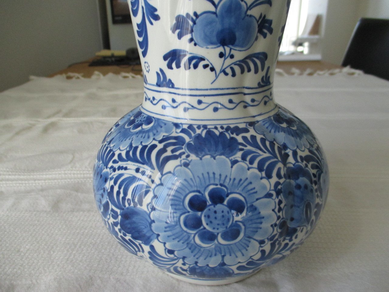 Zeer Mooie Delftsblauwe Buikvaas  ( De Porceleyne Fles )