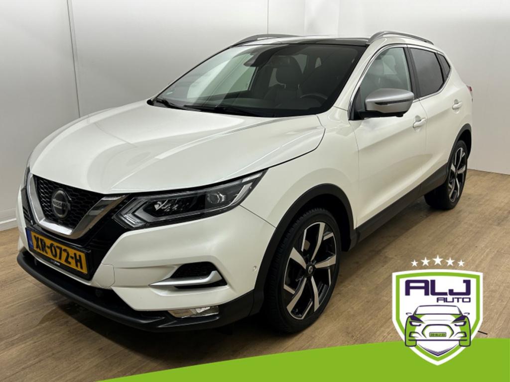 Nissan Qashqai occasion 1.3 dig-t tekna + | wit | tweedehands nissan qashqa