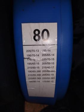 Sneeuwkettingen voor 14, 15 en 17 inch banden