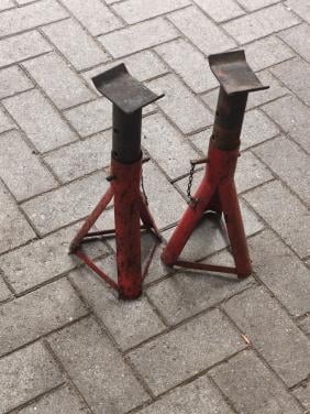 Steunen voor auto