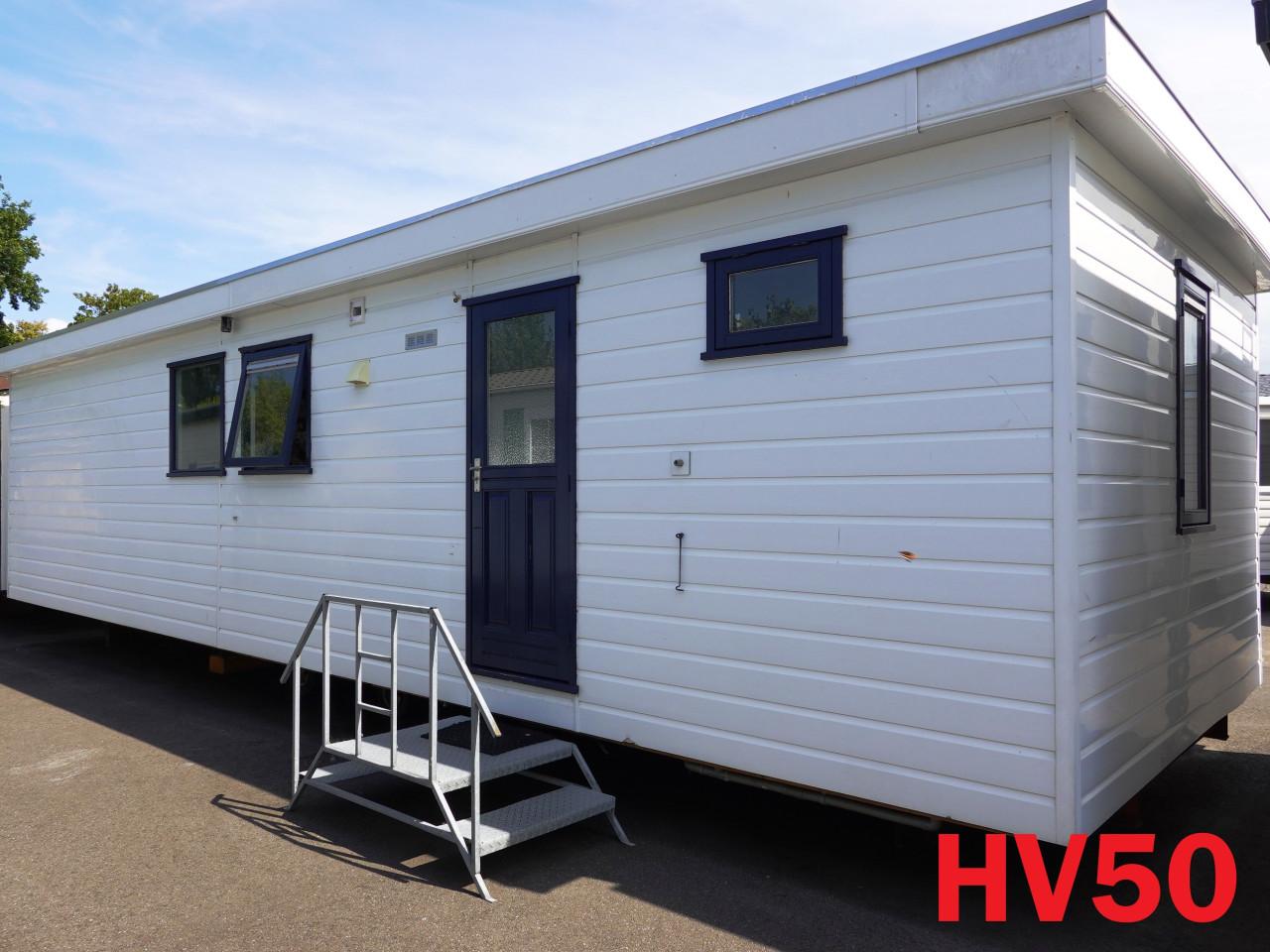Diverse stacaravans, chalets met middenkamer dubbel glas tot 6 personen