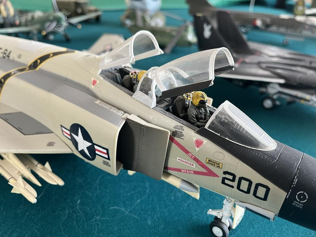 Verzameling vliegtuigmodellen