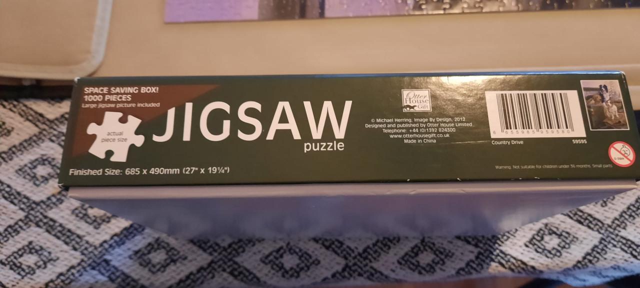 Leuke puzzel van 1000 stukjes