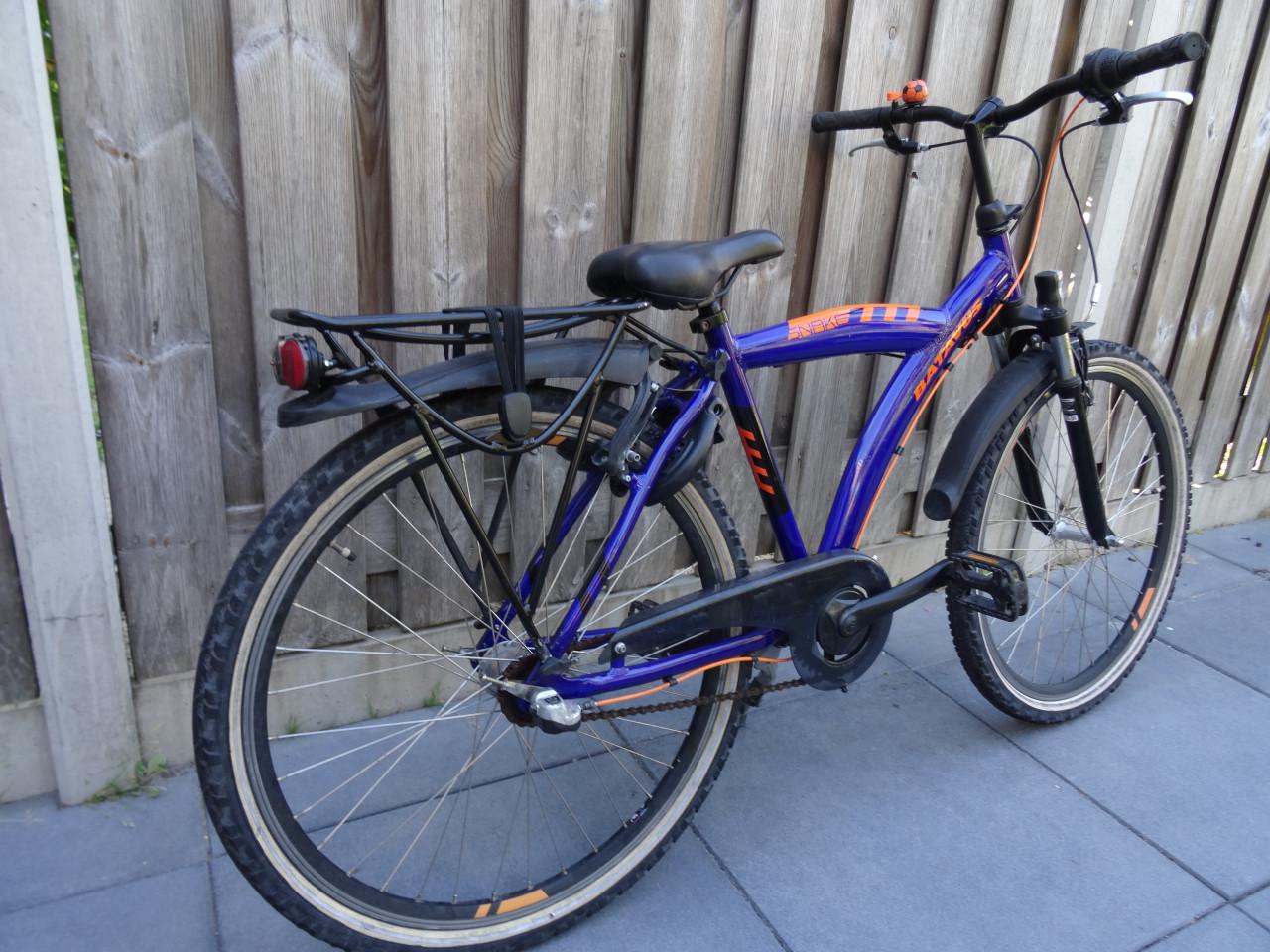 🚲 Batavus Snake Jongensfiets – 26 inch – 3 Versnellingen Blauw/Oranje 💙🧡