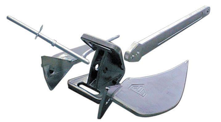 Te koop of ruilen: FOB anker, FOB-light E14, Aluminium anker.