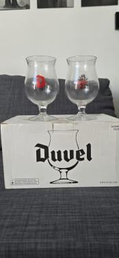 6 Duvel Bierglazen
