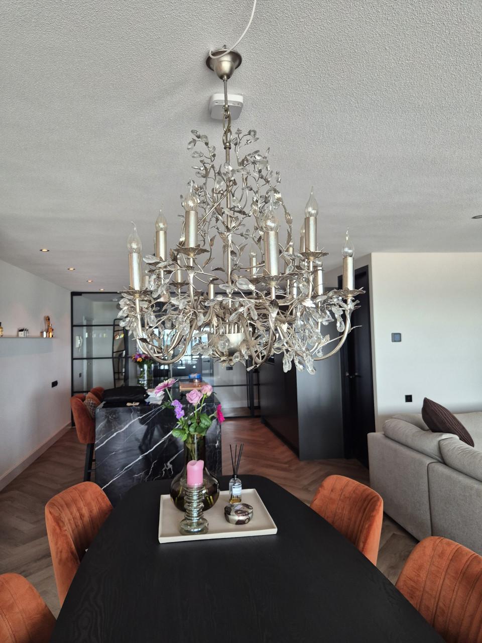 Chandelier Elegance Silver / kroonluchter