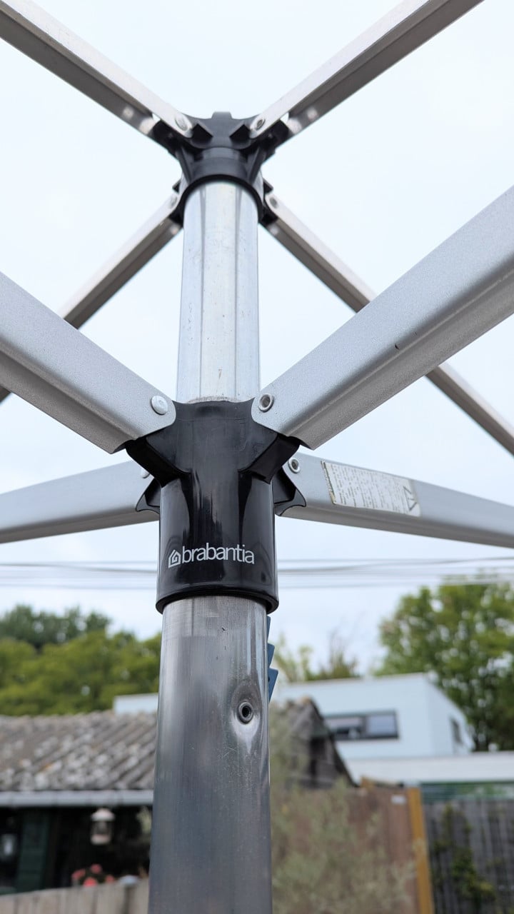 Droogmolen Brabantia met grondanker
