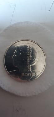 2 stuks.10 guldenmunten