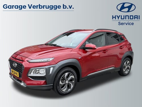 Hyundai Kona 1.6 gdi hev fashion | trekhaak 1350 kg! | 1e eigenaar | naviga