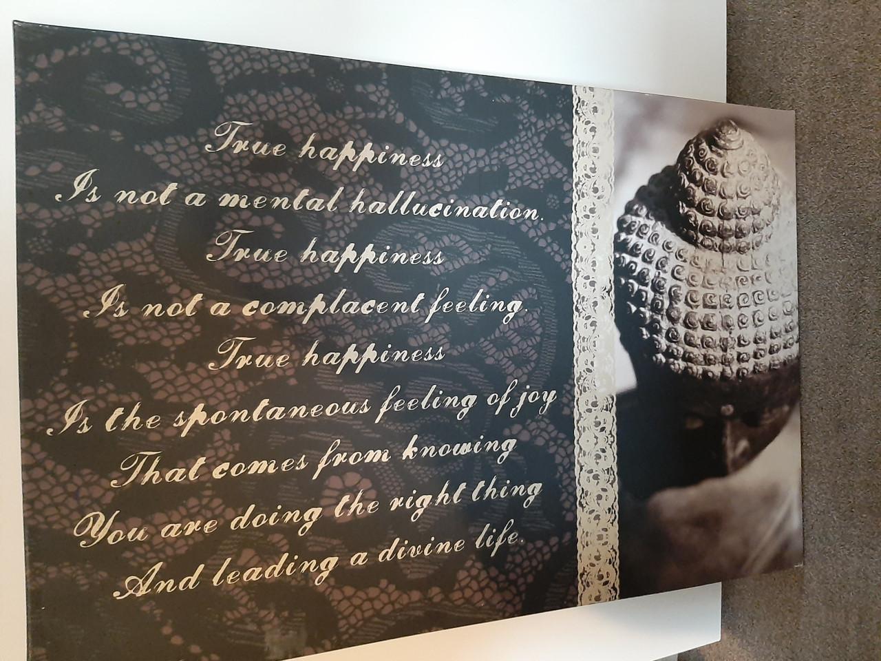 Wanddecoratie boeddha