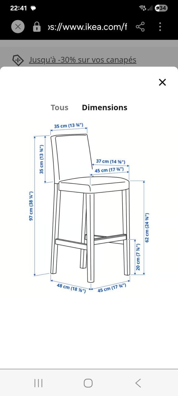 Te Koop Bartafel met Barkrukken