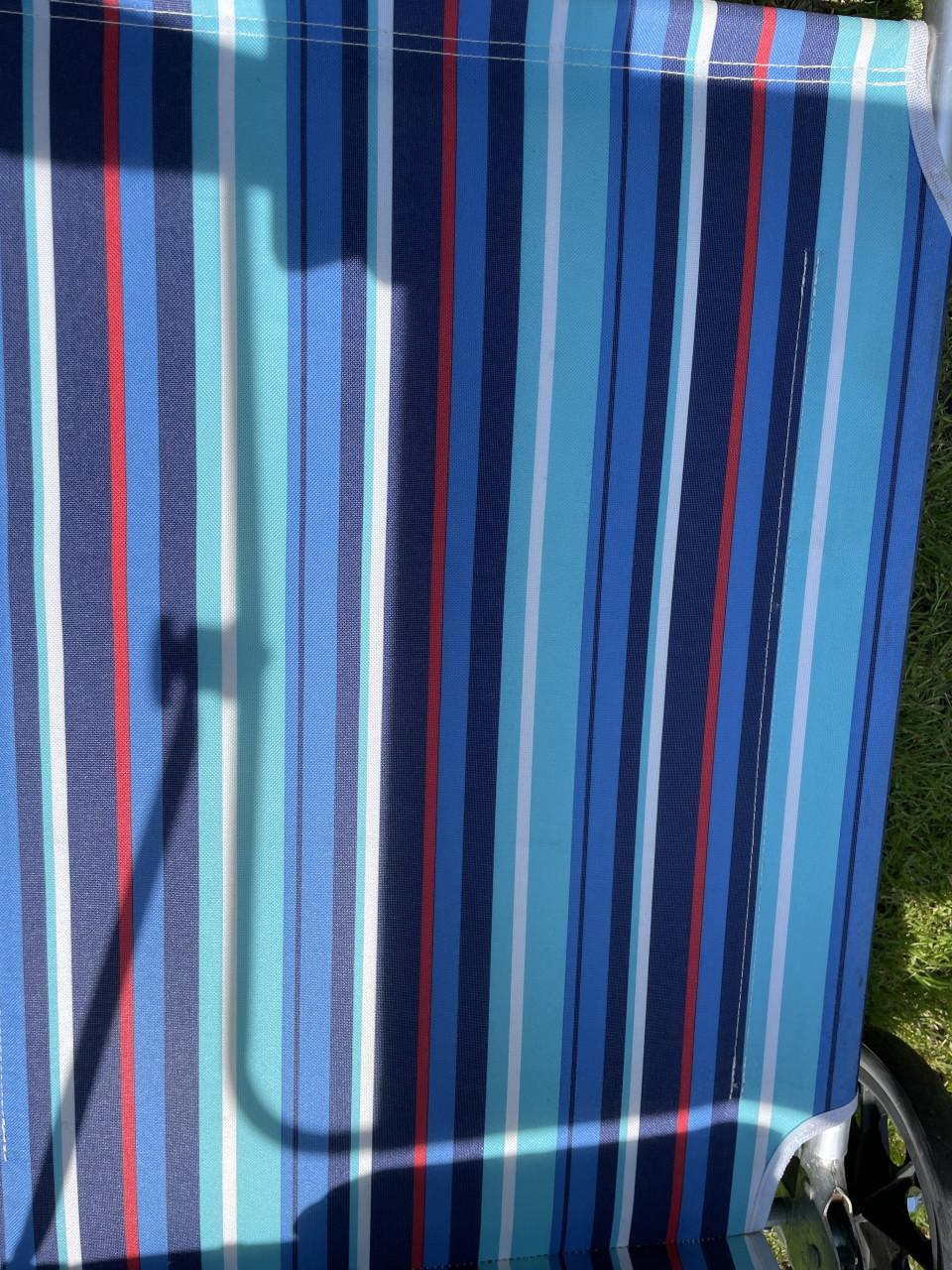 Verrijdbare strandligstoel