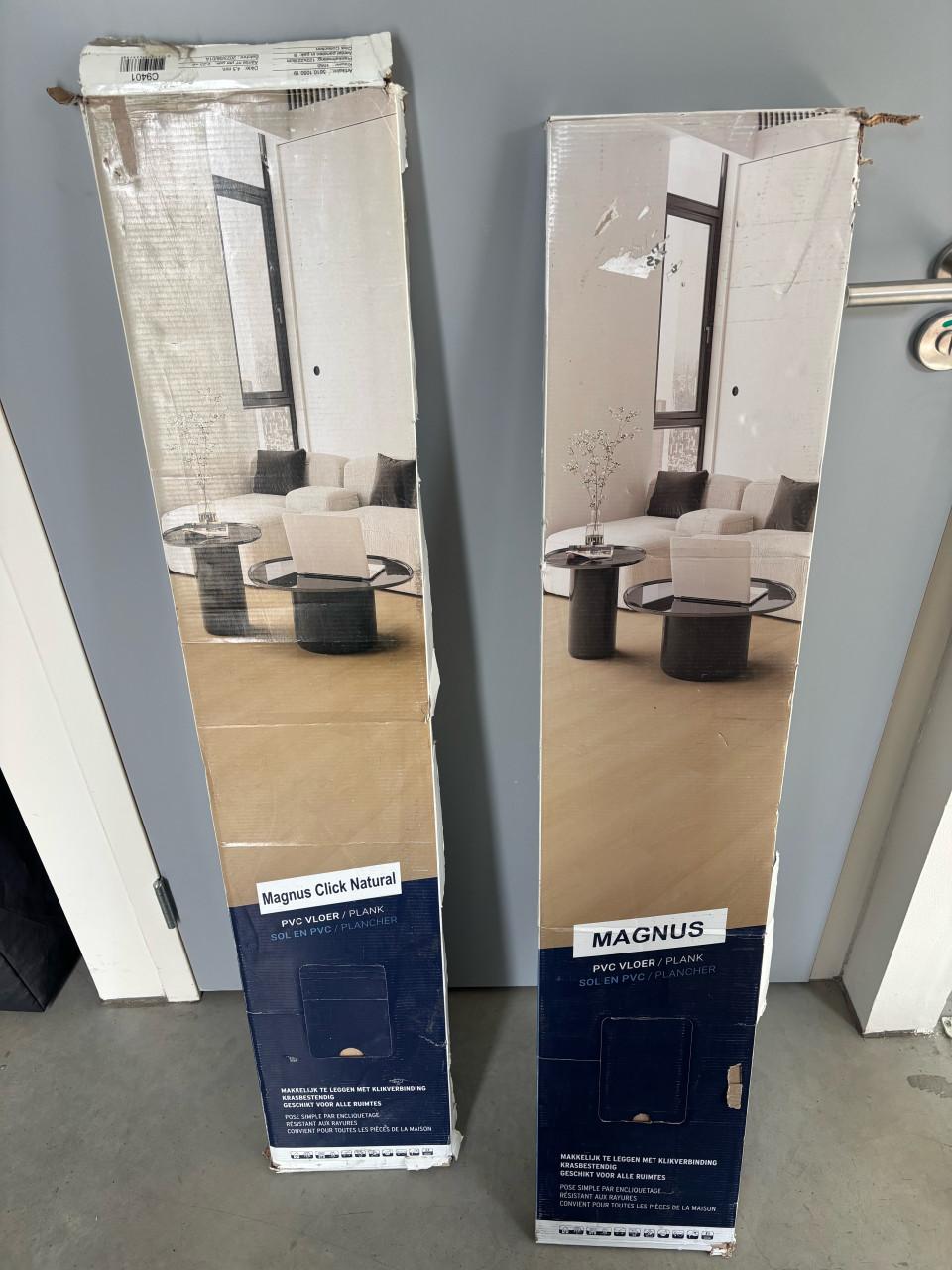 Klik laminaat PVC naturel eiken