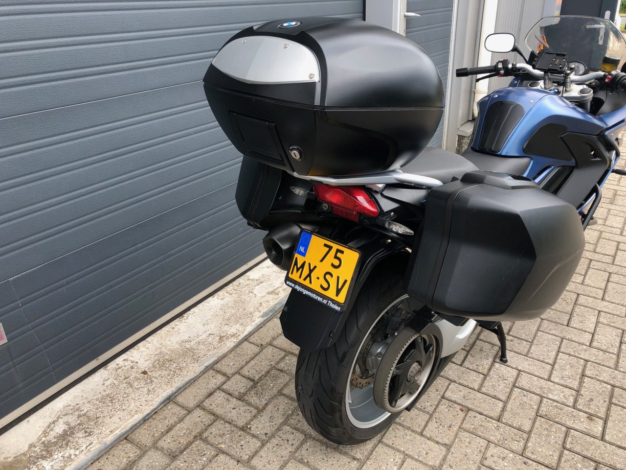 BMW F800GT 2017, A2,  39dkm, ABS/ESA etc. 3 koffers, valbeugel €6750,-