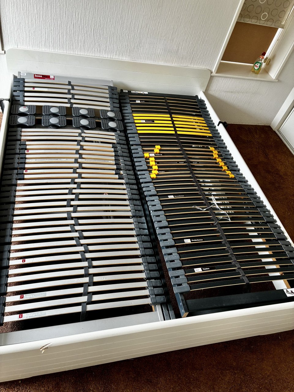 2 elektrische verstelbare bodems 80x200