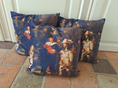 3 kussentjes
