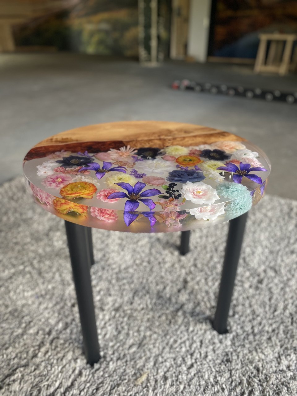 Epoxy tafel op maat