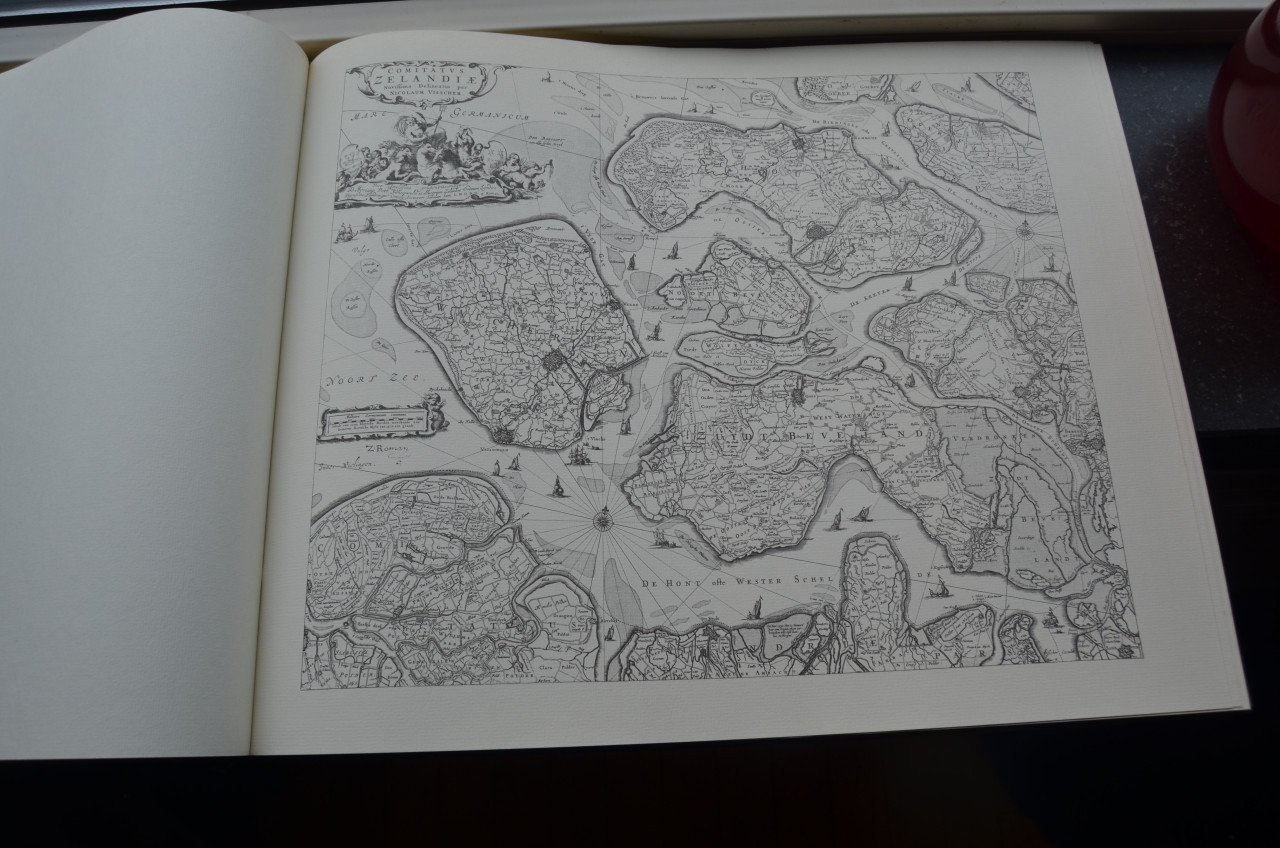 Visscher Romankaarten van Zeeland fraai boek