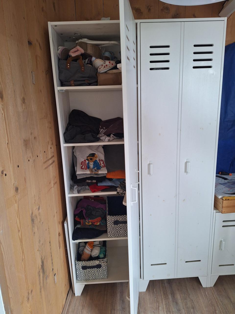 WOOOD (houten)lockerkast Stijn
