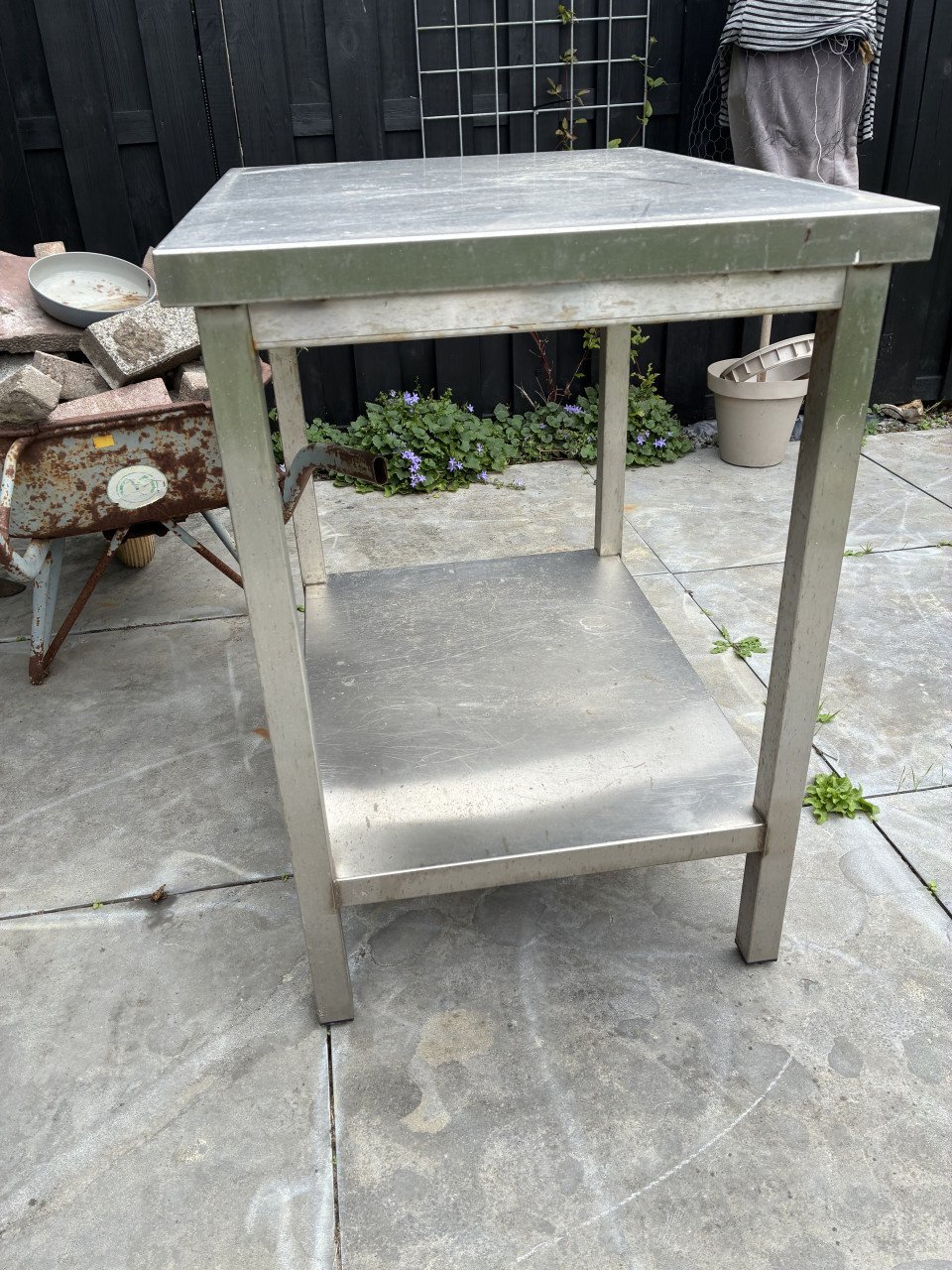 RVS werktafel