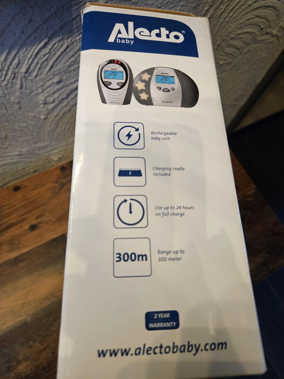 Zgan Alecto DBX-88 Eco Babyfoon - Full Eco DECT Baby Monitor
