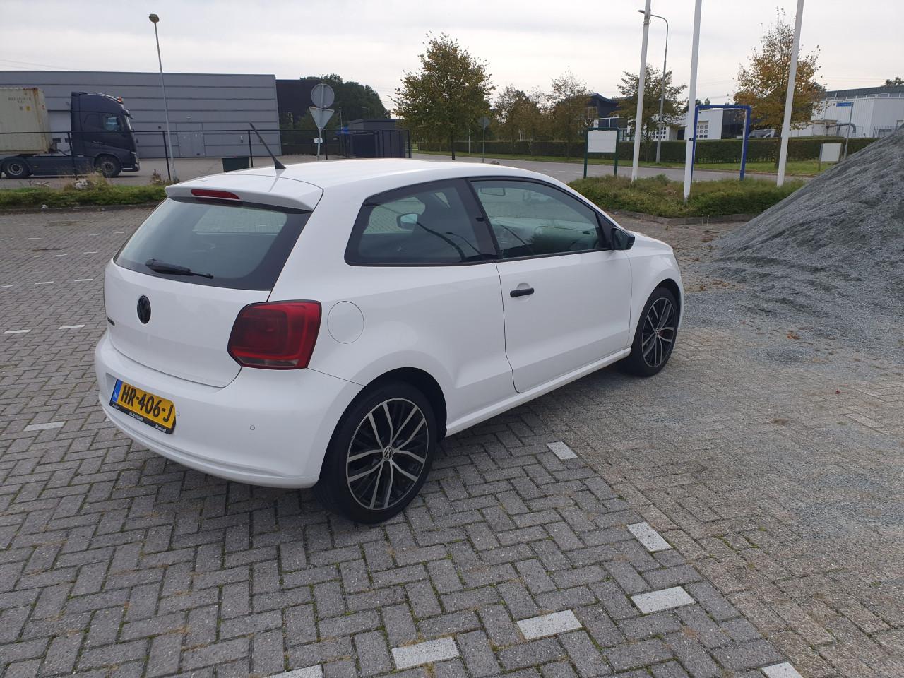 Vw polo met kapotte motor