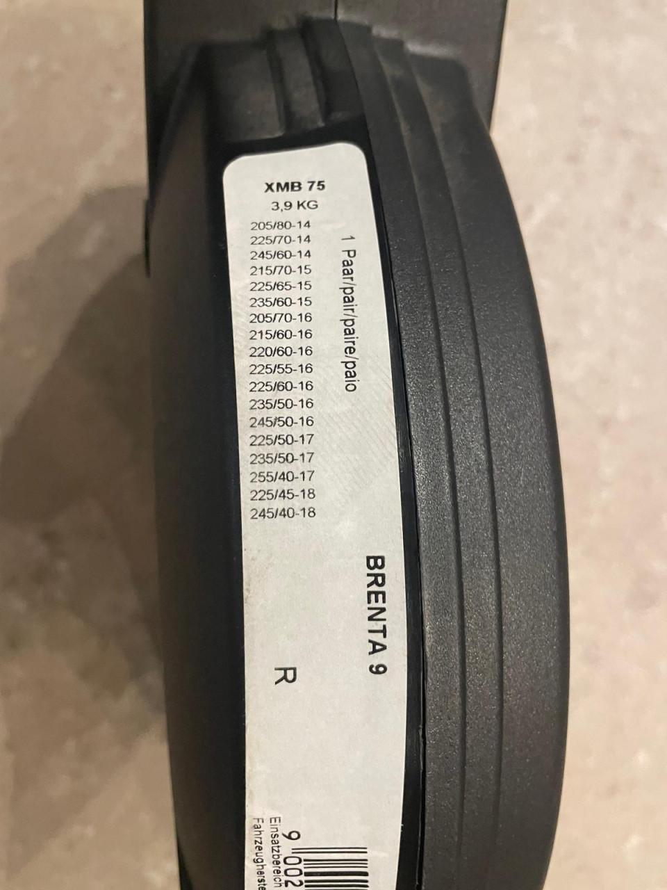 Sneeuwkettingen Pewag Brenta 9 XMB 75