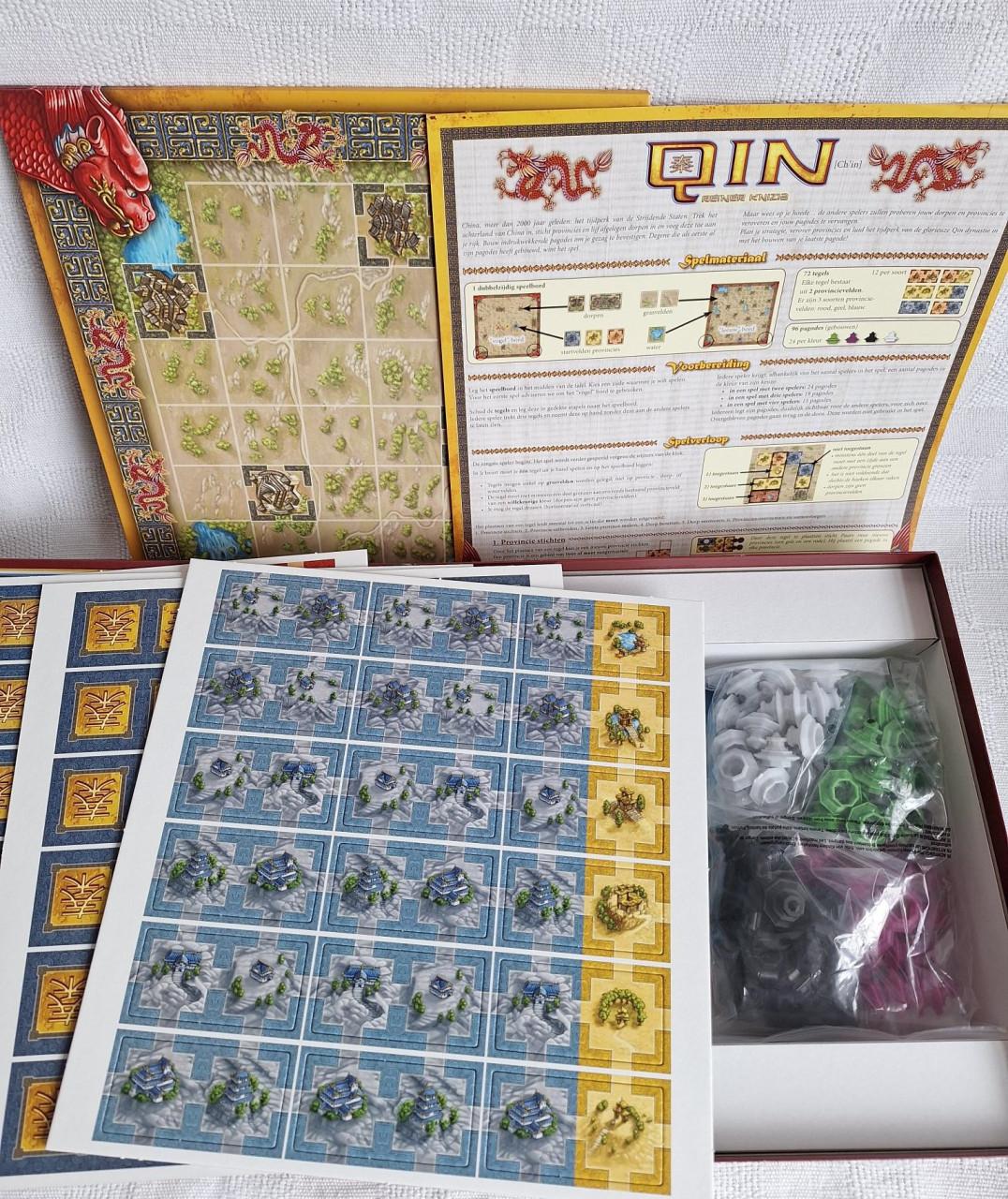 Bordspel Qin inhoud NIEUW!