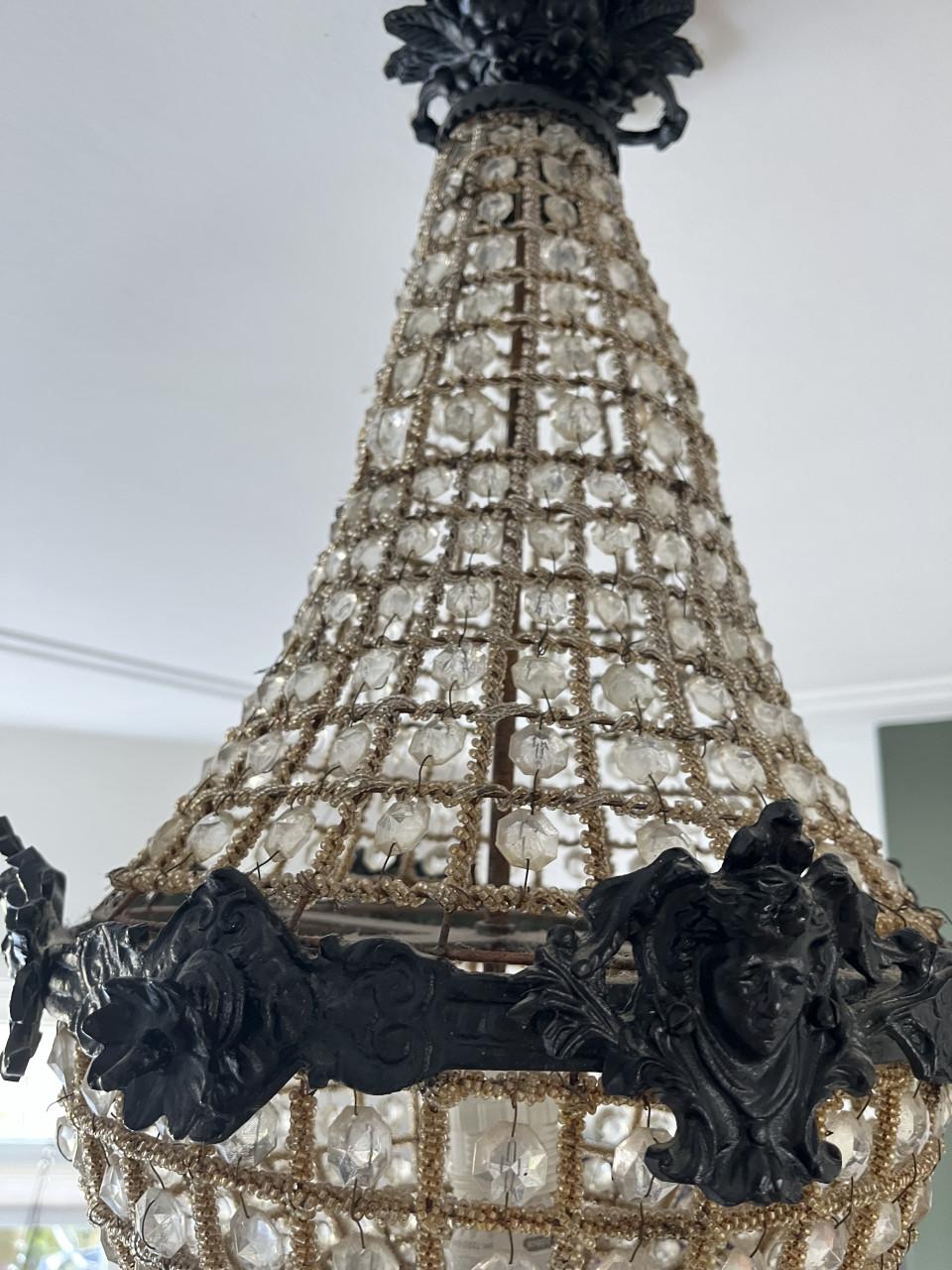 Antieke kroonluchter