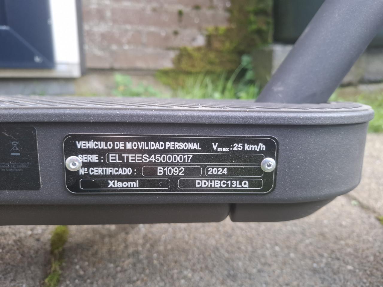 XIAOMI Elite Elektrische step Zwart