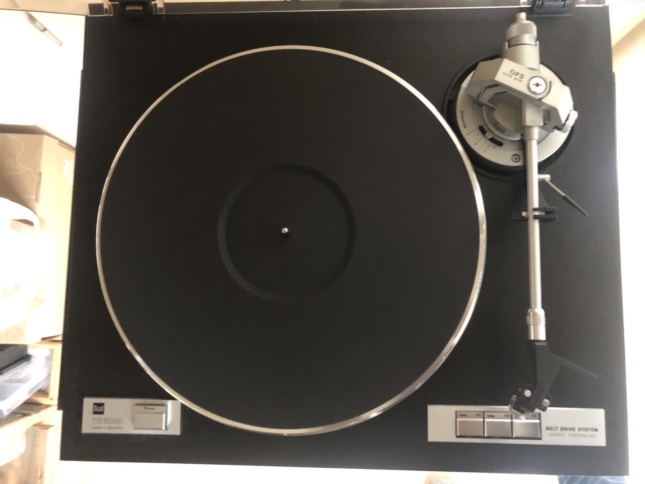 Dual CS 5000 platenspeler.