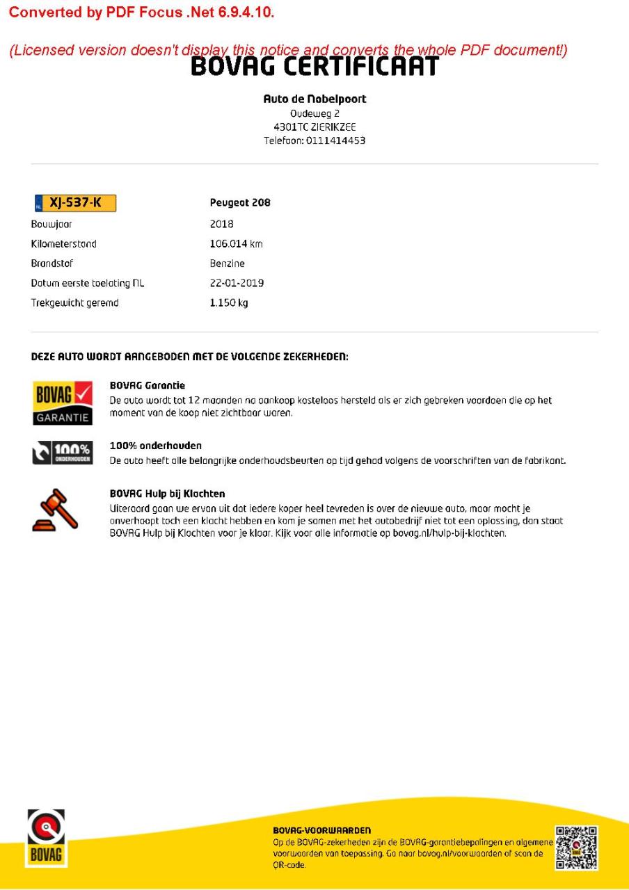 Peugeot 208 gtline 1.2-110pk automaat (eat6) trekhaak | apple carplay & and