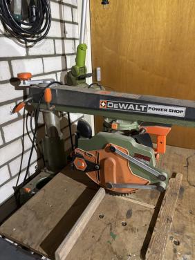 Dewalt DW125 afkortzaag/radiaalzaag