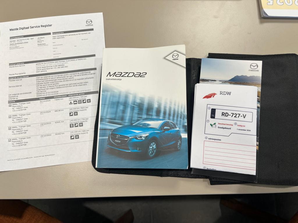Mazda 2 1.5 skyactiv-g dynamic 90 pk|rijklaar