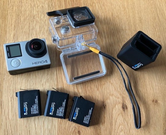 GO PRO HERO 4 camera
